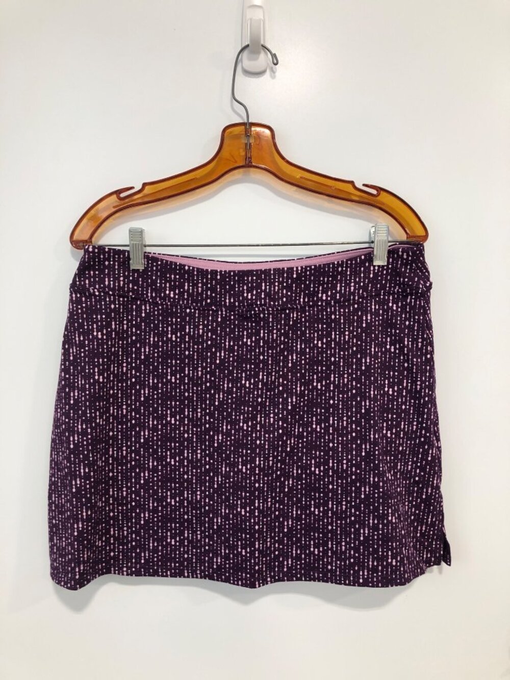 Colorado Clothing Tranquility Skort Womens Size Large Purple Stretch Golf Short